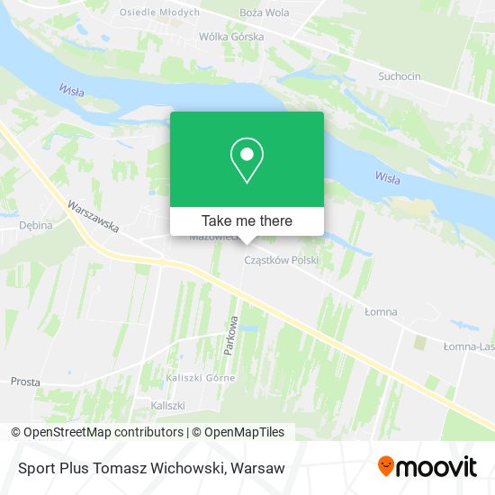 Sport Plus Tomasz Wichowski map