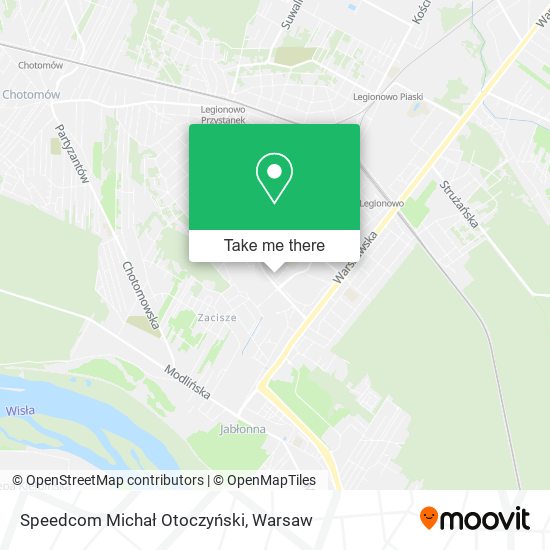 Speedcom Michał Otoczyński map