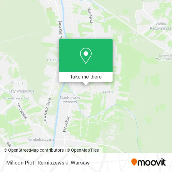 Milicon Piotr Remiszewski map