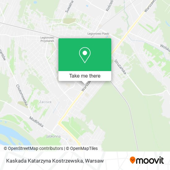 Kaskada Katarzyna Kostrzewska map