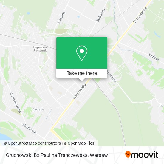 Głuchowski Bx Paulina Tranczewska map