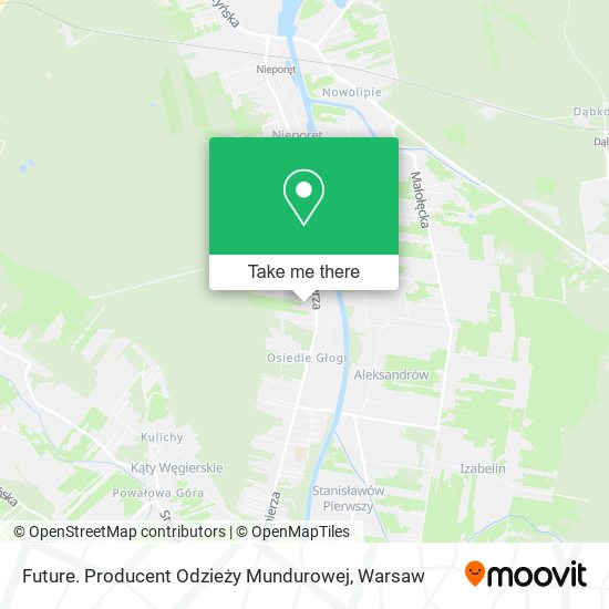 Future. Producent Odzieży Mundurowej map