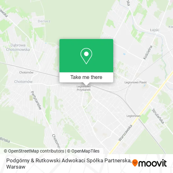 Podgórny & Rutkowski Adwokaci Spółka Partnerska map