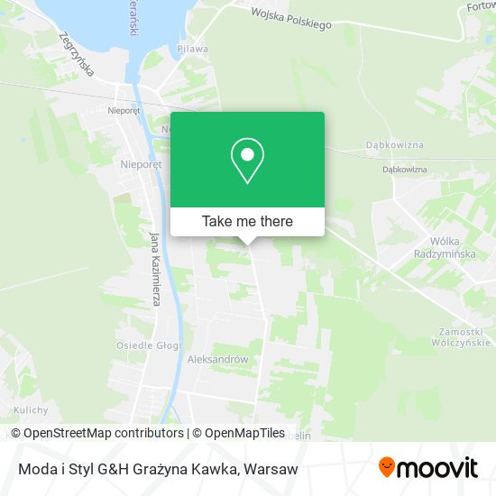 Moda i Styl G&H Grażyna Kawka map