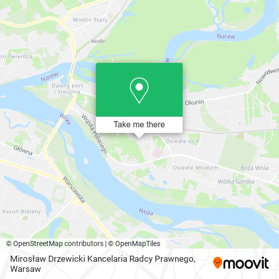 Mirosław Drzewicki Kancelaria Radcy Prawnego map