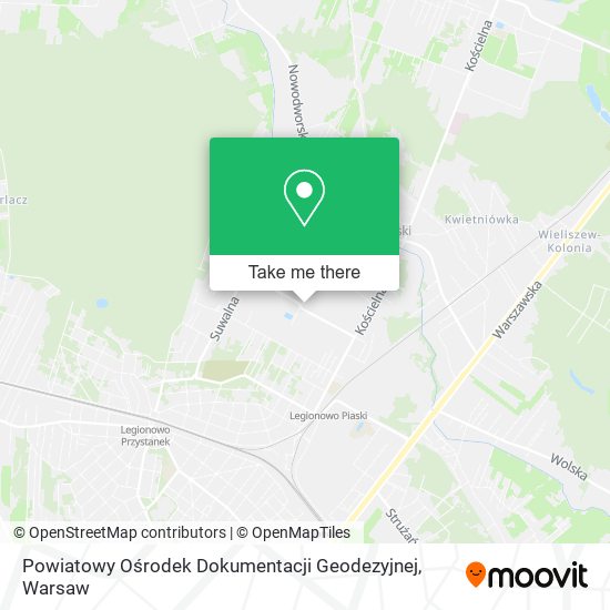 Powiatowy Ośrodek Dokumentacji Geodezyjnej map