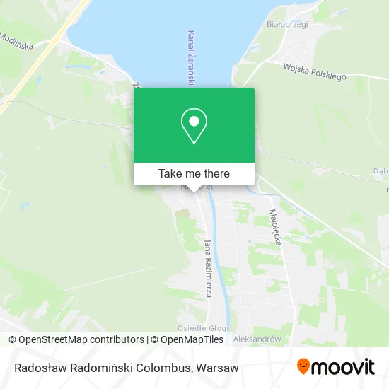 Radosław Radomiński Colombus map