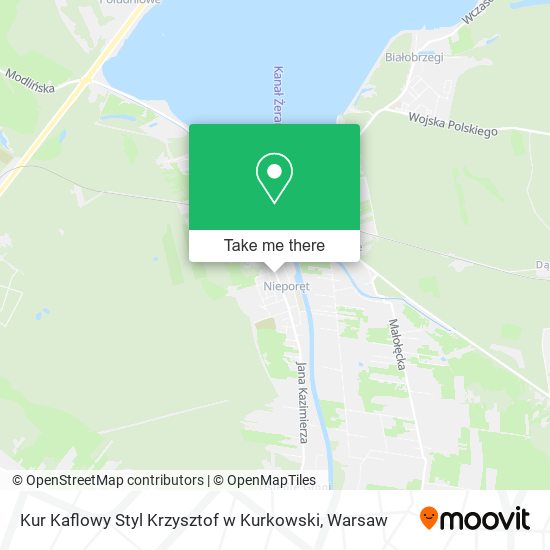 Kur Kaflowy Styl Krzysztof w Kurkowski map