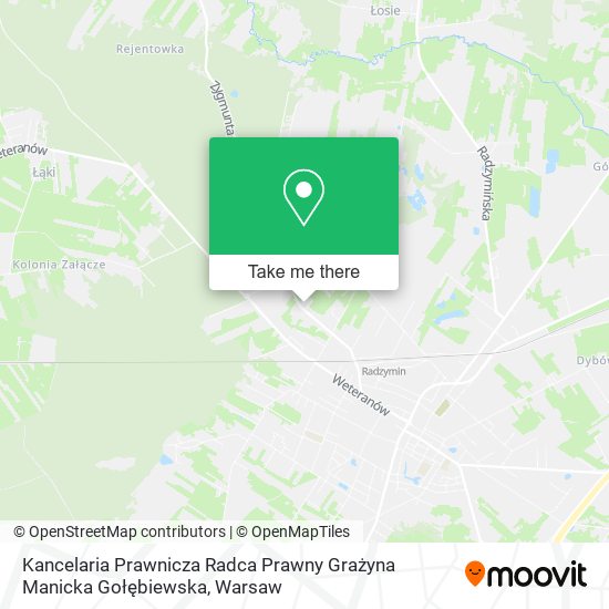 Kancelaria Prawnicza Radca Prawny Grażyna Manicka Gołębiewska map