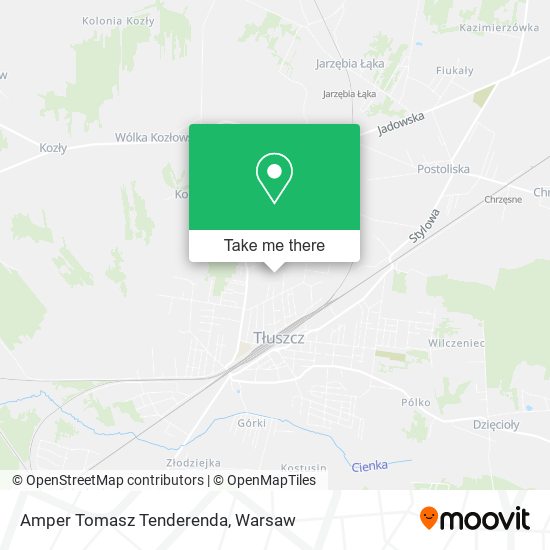 Amper Tomasz Tenderenda map