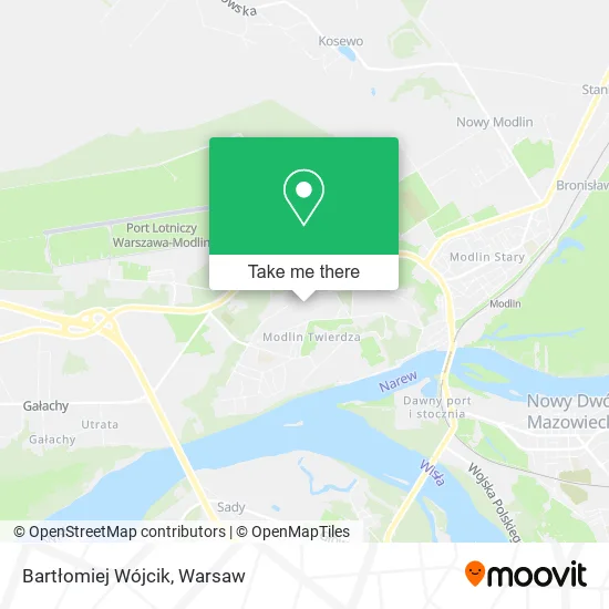 Bartłomiej Wójcik map