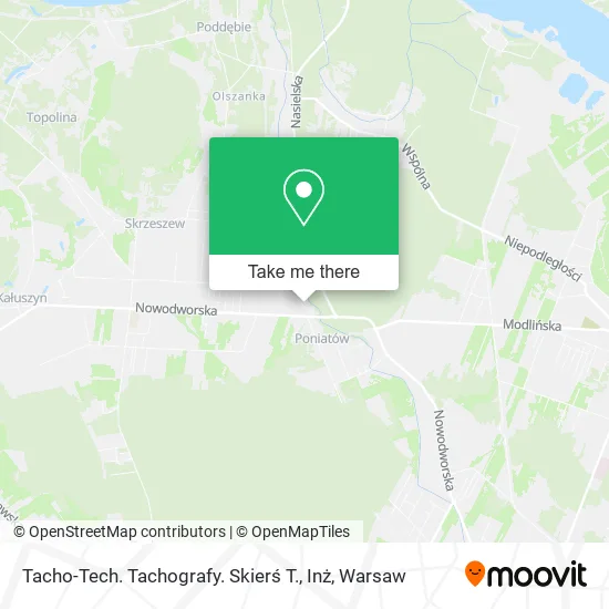 Tacho-Tech. Tachografy. Skierś T., Inż map