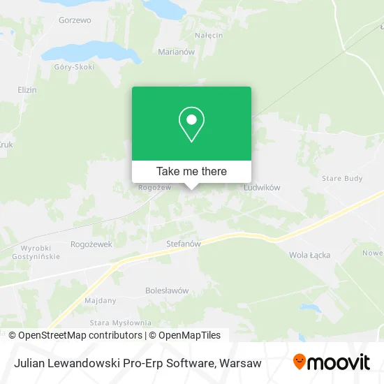 Карта Julian Lewandowski Pro-Erp Software