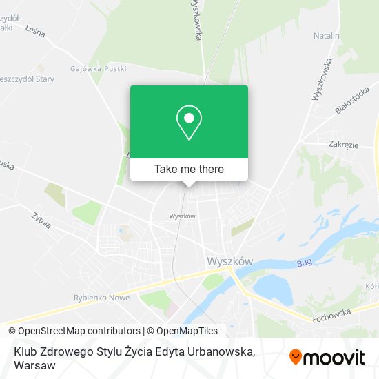 Klub Zdrowego Stylu Życia Edyta Urbanowska map