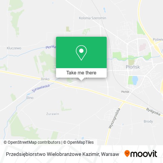 Przedsiębiorstwo Wielobranżowe Kazimir map