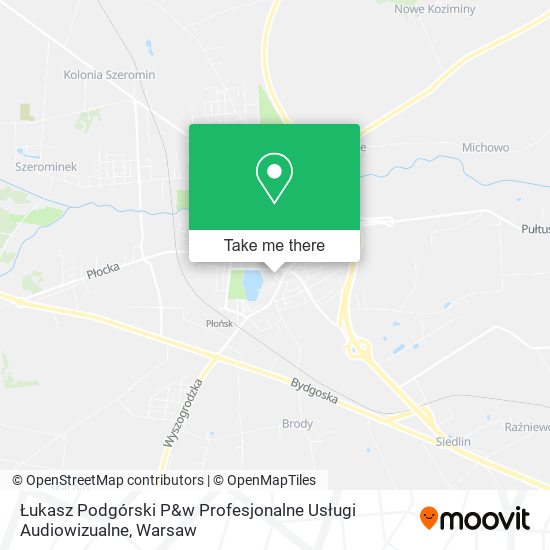 Łukasz Podgórski P&w Profesjonalne Usługi Audiowizualne map