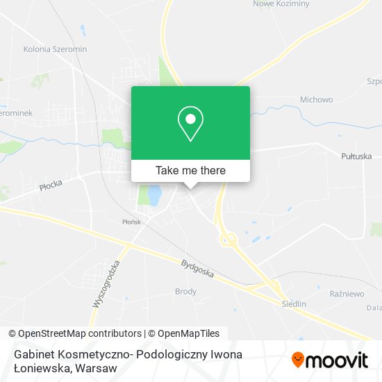 Gabinet Kosmetyczno- Podologiczny Iwona Łoniewska map