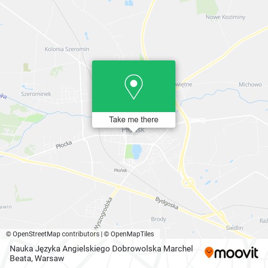 Nauka Języka Angielskiego Dobrowolska Marchel Beata map