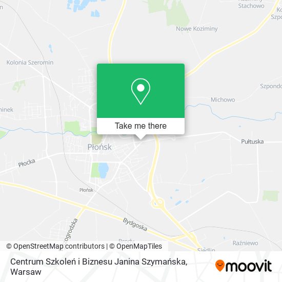 Centrum Szkoleń i Biznesu Janina Szymańska map