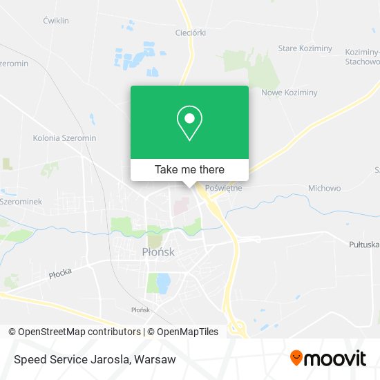 Speed Service Jarosla map