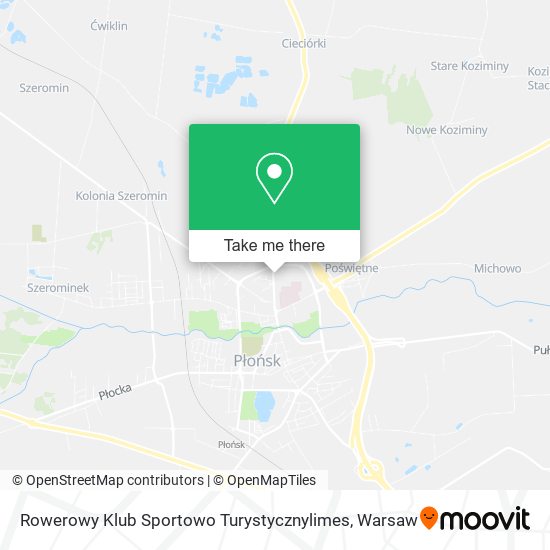 Rowerowy Klub Sportowo Turystycznylimes map