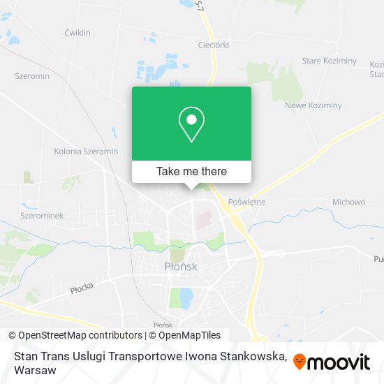 Stan Trans Uslugi Transportowe Iwona Stankowska map