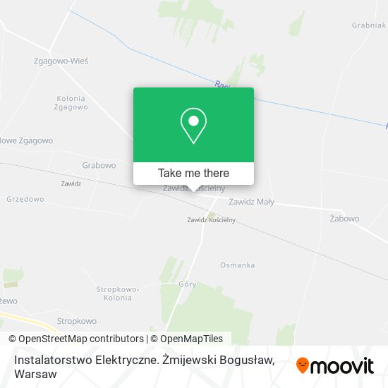 Instalatorstwo Elektryczne. Żmijewski Bogusław map