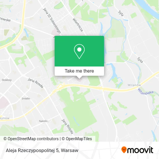 Aleja Rzeczypospolitej 5 map
