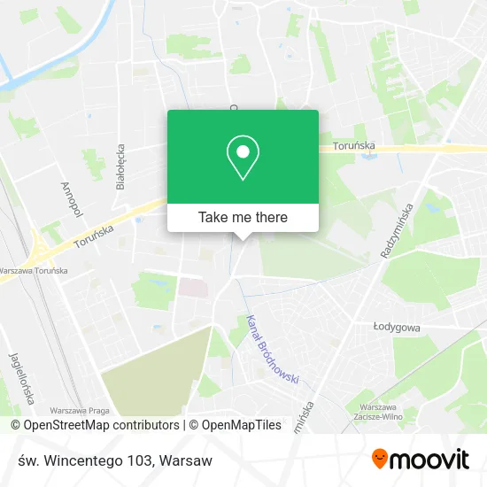 św. Wincentego 103 map