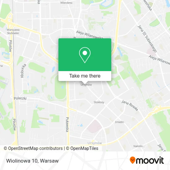 Wiolinowa 10 map