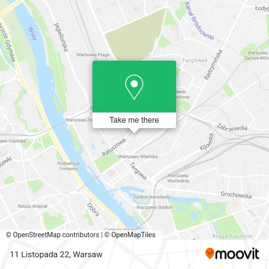 11 Listopada 22 map