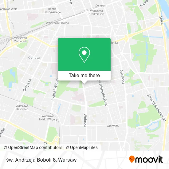 św. Andrzeja Boboli 8 map