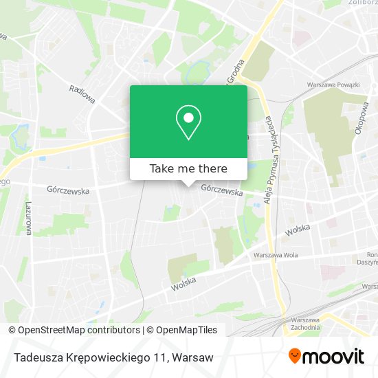 Tadeusza Krępowieckiego 11 map