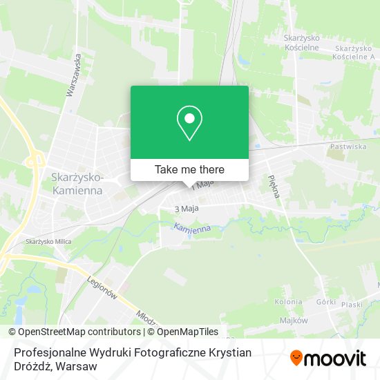 Profesjonalne Wydruki Fotograficzne Krystian Dróżdż map