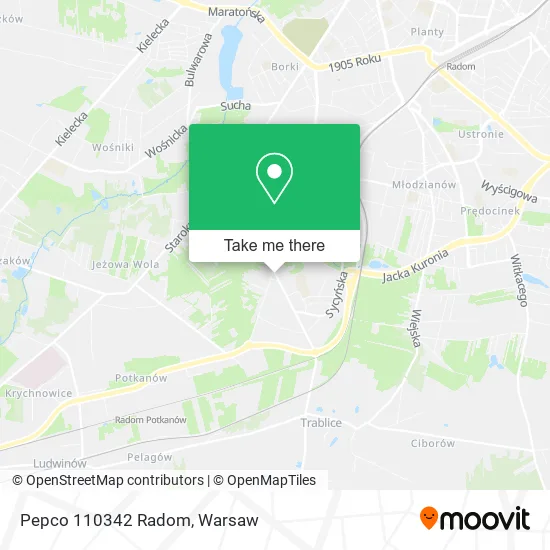 Карта Pepco 110342 Radom