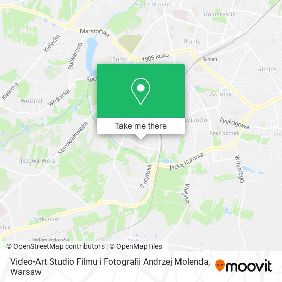 Video-Art Studio Filmu i Fotografii Andrzej Molenda map