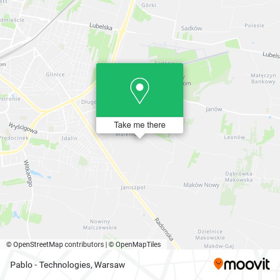 Pablo - Technologies map