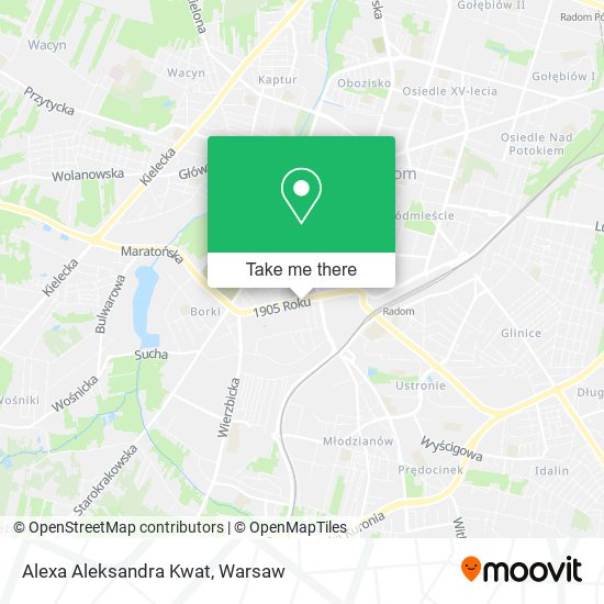 Alexa Aleksandra Kwat map