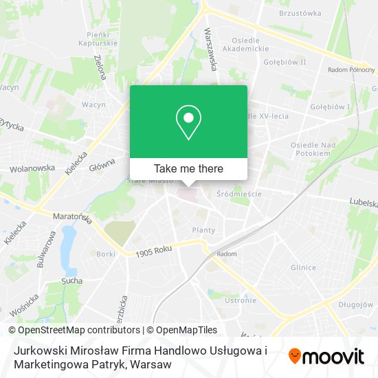 Jurkowski Mirosław Firma Handlowo Usługowa i Marketingowa Patryk map