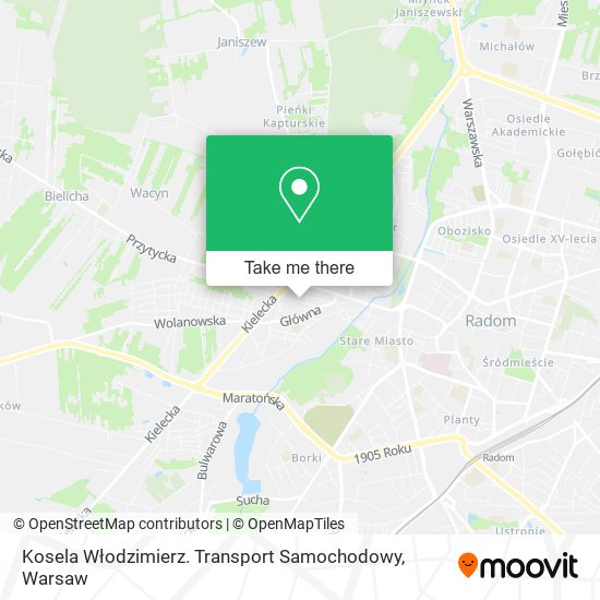 Kosela Włodzimierz. Transport Samochodowy map