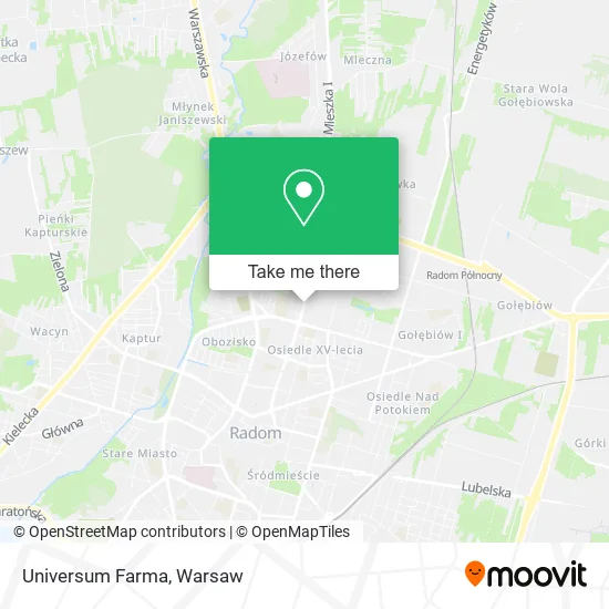 Карта Universum Farma