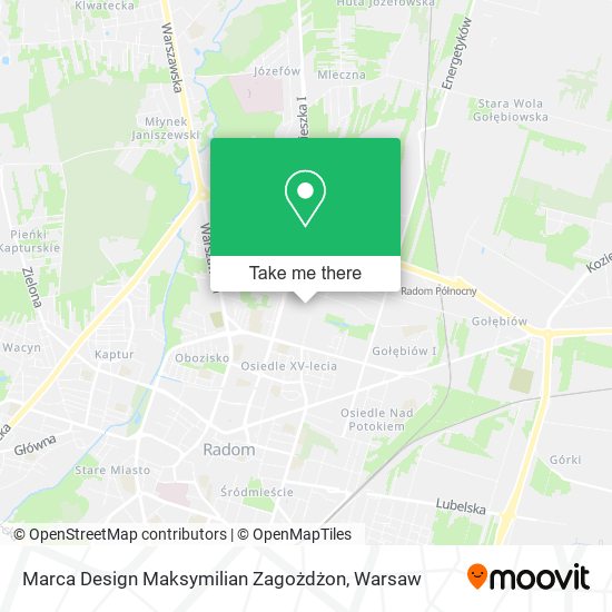 Marca Design Maksymilian Zagożdżon map