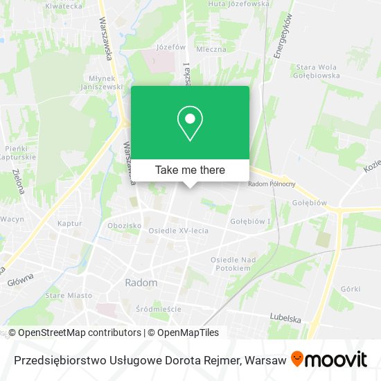 Przedsiębiorstwo Usługowe Dorota Rejmer map