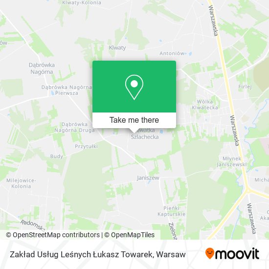 Zakład Usług Leśnych Łukasz Towarek map