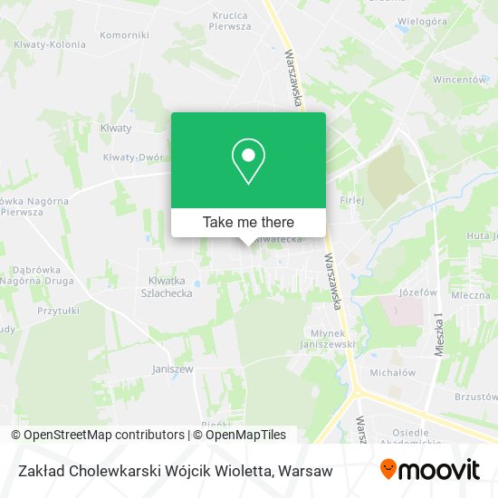 Zakład Cholewkarski Wójcik Wioletta map