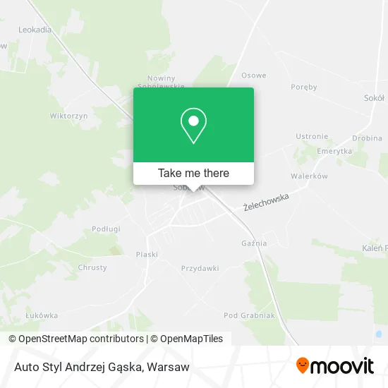 Auto Styl Andrzej Gąska map
