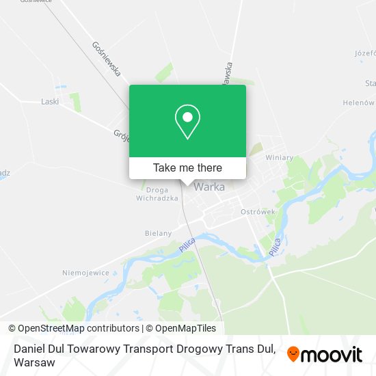 Карта Daniel Dul Towarowy Transport Drogowy Trans Dul