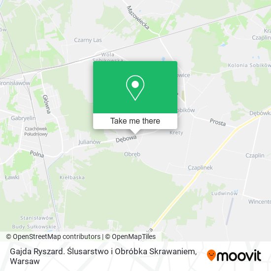 Gajda Ryszard. Ślusarstwo i Obróbka Skrawaniem map