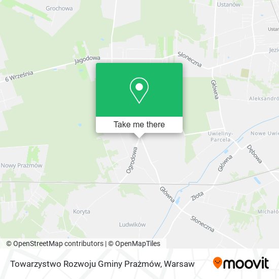 Towarzystwo Rozwoju Gminy Prażmów map