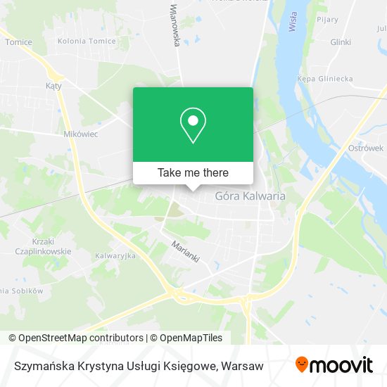 Szymańska Krystyna Usługi Księgowe map